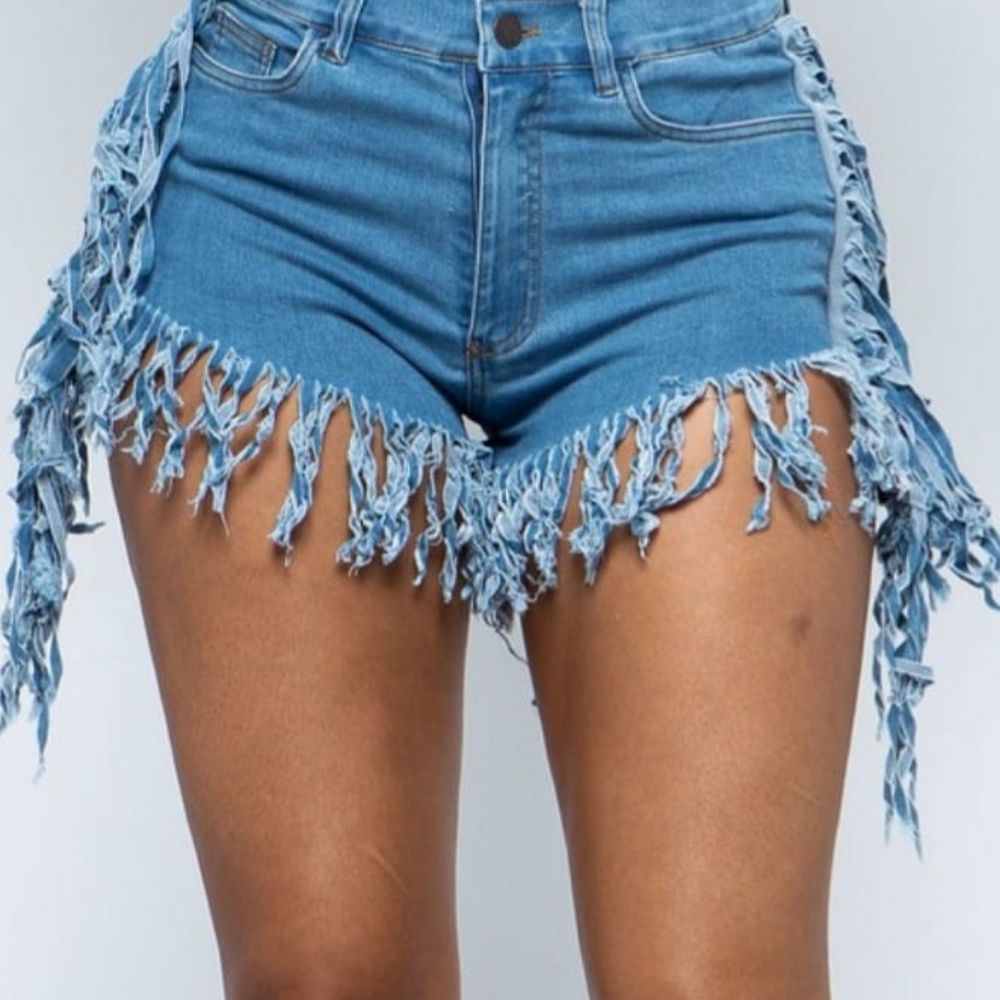 Denim Shorts - Picture 2 of 4
